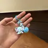 Novo Pingente de Contas de Animais Pequenos em Desenho 3D Raposa Pinguim Porco Chaveiro Melhor Amigo Presente Acessório Pingente