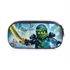2026 Nuevo Modelo Estuche de Lápices de Una Sola Capa Lego Ninjago Dibujos Animados Estudiante Caja de Lápices de Poliéster Caja de Papelería de Anime Transfronterizo