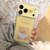 Funda linda de oso de dibujos animados y estrella adecuada para iPhone 18 Pro Max, Apple 16, 17 modelo nuevo, 15 pareja