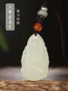 Jade de Hetian Buda del Zodiaco Colgante de Jade para Hombres Guanyin Manjushri Samantabhadra Bodhisattva del Tesoro Vacío Collar del Año del Zodiaco para Mujeres
