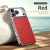 Adecuado para Apple 17Promax Funda Magnética de Cuero Fragante a Cuadros para Teléfono Iphone16 Funda Protectora de Gama Alta 14
