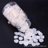 Lentejuelas redondas de 10 mm semicerradas doradas escarchadas fondo plateado PVC agujero lateral cuentas escama de pez DIY accesorios de ropa cosidos a mano
