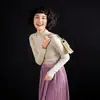Suéter de Tricô Cashmere de Alta Qualidade Modelo Novo 2026, Blusa de Tricô Gola Alta Meia, Caimento Justo Estilo Coreano