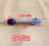 Abrazadera cabeza de goma negra, tornillo cabeza de goma pie de prensa, cabeza de goma para presser foot, cabeza de tornillo, accesorios horizontales