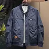 Jaqueta Baseball Masculina 2026 Outono Nova Marca Tendência Roupa de Trabalho Masculina Retro Americano Slim Fit Jaqueta Bomber Masculina