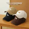 Tío Hu chi gorra de béisbol de alta calidad linda gorra bordada de cachorro de dibujos animados sombrero de otoño e invierno para hombre y mujer todo a juego moda