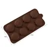 Molde de Silicone para Chocolate Desenho Animado Multiestilo Transfronteiriço Números e Letras Molde de Assar DIY Molde para Fudge Cubo de Gelo