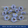 Flor artificial azul rosa botão de chá estilo étnico fada cocar DIY fantasia fantasia embelezamento cerimônia de casamento
