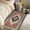 Tapete Persa Vintage Transfronteiriço para Sala de Estar, Cobertura Completa de Área Grande, Tapete para Sofá e Mesa de Centro, Resistente a Manchas e Fácil de Cuidar, Tapete de Falso Cashmere