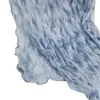 Directamente del fabricante: Bufanda de seda plisada de color liso nueva para mujer, bufanda de imitación seda para otoño e invierno, chal, toalla de playa, bufanda de protección solar