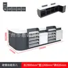 Mostrador de Caja de Supermercado Meiyijia Personalizado Combinación de Gabinete para Tabaco y Alcohol Estante de Exhibición Mostrador de Caja Todo Acero Mármol para Tienda de Conveniencia