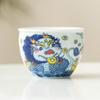 Taza de Té de Cerámica Kirin Xianbao de Fábrica Taza de Maestro Taza Individual Juego de Té de Hospitalidad Taza para Beber Taza Cilindrica con Cordón con Caja de Regalo