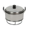 Estante Electrolítico para Wok de Acero Inoxidable No Magnético Anillo para Olla Aislamiento Térmico Estante para Ollas Tubo Redondo Sólido Base Redonda Estante de Almacenamiento para Cocina