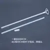 Haste de Suporte para Bola Ondulada Transparente de 70cm Suporte de Haste de Alumínio para Balão de Filme Grande Suprimentos de Festa Adereços de Decoração de Balão