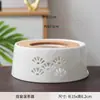 Estufa Calentadora de Té para Velas Directa de Fábrica Estufa Cerámica Doméstica de Conservación de Calor Calentador Vajilla para Calentar Té Estufa Calentadora de Té para Restaurante Hotel