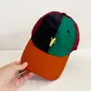 Gorra de Béisbol Ligera de Secado Rápido y Transpirable para Primavera y Verano Estilo Coreano para Mujer, Cara Pequeña, Casual, Combinación de Colores, Bordada con Dibujos Animados