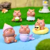 Adornos Lindos de Capibara de Resina Adornos para Fiesta Acuática de Verano Accesorios DIY para Micro Paisajismo Fuente de Fábrica