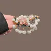Acessórios de cabelo estilo chinês tradicional, novo grampo de cabelo saia face de cavalo estilo chinês, presilha lateral, acessório de cabelo cheongsam, adorno de cabeça Hanfu feminino, estilo antigo, sensação de alta qualidade