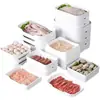 Plato de vaca gorda melamina restaurante hotpot buffet plato vajilla plato barbacoa plato comercial guarnición cubo de lechuga pesca de fondo marino