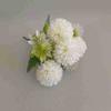 Simulación de hortensia, bola de flores con asa pequeña, crisantemo, margarita, flor silvestre, decoración para el hogar, hotel, ingeniería, flor decorativa, boda, flor falsa, venta al por mayor