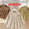 Delantal infantil, babero de manga larga para comer, bata impermeable y resistente a las manchas para bebés niñas, vestido tipo bata de pana para bebé, ropa protectora