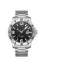 Reloj Casual para Hombre de Marca Suiza Transfronterizo, Resistente al Agua Luminoso de Tres Manecillas, Sencillo Reloj de Acero para Hombre de Cuarzo