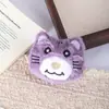 Muñeco de peluche de tigre bordado lindo, adorable juguete de animal de dibujos animados, accesorio para la cabeza, broche, colgante y accesorio DIY