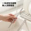 Vajilla de Titanio Antibacteriana y Antimoho Personalizada para el Hogar, Caja de Regalo de Palillos Resistentes a Altas Temperaturas, Vajilla para Acampar, Un Palillo por Persona, Palillos de Titanio Puro