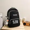 Versión Coreana Ins Mochila Escolar para Mujer 2023 Estudiantes de Secundaria y Preparatoria Versátil Estilo Extranjero Mochila Casual para Estudiantes Viajeros