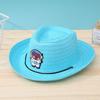 Sombrero de Sol de Astronauta de Dibujos Animados para Niños, Bonito Sombrero de Playa para Niños, Lindo Sombrero de Paja de Vaquero para Fotos y Atracciones Turísticas