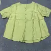 Blusas Femininas de Algodão e Linho 2025 Primavera e Verão Novas Bordadas Estilo Étnico Modelagem Solta Atacado Novo Estilo Chinês