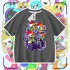 Merchandise do Jogo Dandys World Camiseta de Manga Curta Dandys World para Homens e Mulheres, Roupa Top de Algodão Puro para o Verão, Tendência