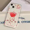 Funda para teléfono con columpio de manzana estilo Ins Adecuada para iPhone 17 Pro Max, iPhone 16, iPhone 15/14 Mate, 17 Agujero Grande, 13