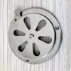 Ventilación de Horno, Ventilación de Escape de Horno de Secado, Ventilador Redondo de Acero Inoxidable para Ventilación de Campana de Gas de Horno 125 mm / 95 mm