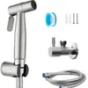 Set de Acompañamiento para Inodoro Doméstico 304 con Una Entrada y Dos Salidas, Válvula Desviadora, Válvula Triangular, Bidé de Baño, Potenciador de Alta Presión 1