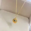 Colar de Contas Zakilam Pingente Corrente de Clavícula Senso de Riqueza de Alto Nível Sorte Sorte Deus da Riqueza do Tibete Estilo Chinês Feminino