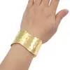 Wt-B701 Nuevo Más Vendido Latón Diseño de Onda Grande Latón Pulsera Abierta Se Puede Usar como Brazalete Joyería de Cobre