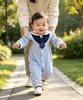Corbata bordada nueva súper linda estilo marino para niños, suave, cómoda, versátil para salir