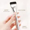 Pincel de Base Ultra Fino Prata Quankou Pincel de Delineador Não Absorve o Pó Cabeça Plana Sem Marcas Pincel para Base Pincel para Corretivo