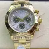 Reloj para Hombre Rolex Daytona Serie 40mm Multifuncional Cronógrafo Incrustado de Diamantes Mecánico Totalmente Automático Aliexpress