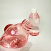 Garrafa Plástica Líquida de 350ml com Ombro Inclinado Frasco Spray Desinfetante Agente de Limpeza Pet Frasco de Embalagem para Loção de Skincare Enxaguante Bucal
