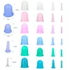 Set de ventosas de silicona para uso doméstico, absorbente de humedad, dispositivo de ventosas de alta transparencia, set transparente de presión negativa, dispositivo de ventosas de silicona para masaje y gua sha