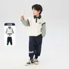 Ropa de Primavera y Otoño para Niños Traje Infantil Estilo Academia 2026 Primavera Nuevo Estilo Traje Polo para Niños Atuendo Elegante para Niños