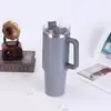 Copo de Gelo de Primeira Geração com Camada Dupla 40oz Tampa Transparente Copo Térmico de Aço Inoxidável Simples para Carro Logo Personalizado