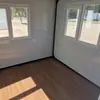 Caja Plegable Expandible Tipo Caja Seis Seis Seis cm Tres en Uno Doble Ala con Dos Habitaciones y un Salón con Baño para Zonas Turísticas y Alojamientos