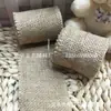 Rollo de lino directo de fábrica 15 colores Decoración navideña color hecho a mano rollo de lino cinta de lino para costura