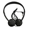 Auriculares de Aviación Retráctiles Montados en la Cabeza con Cable Económicos Cabina Universal Tren de Alta Velocidad Auriculares Desechables Fabricante de Origen