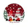 Falda Decorativa para Árbol de Navidad Venta Caliente Transfronteriza Hombre de Jengibre Alfombra para Árbol de Navidad Adornos Manualidades Fabricantes Stock al por Mayor