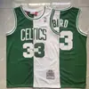 Selección Premium Transfronteriza Camisetas de Baloncesto NBA Celtics 5 Garnett 33 Bird 34 Pierce