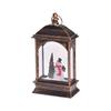 Natal Luminosa Interior Injeção de Água Idosos Flat Pequena Lâmpada de Vento Desktop Ornamentos Boneco de Neve Lâmpada de Óleo Pequena Decoração Layout